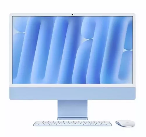 Apple iMac 24" Z1K5001G6, M4 Chip with 32GB RAM, 2TB SSD, AIO Desktop Computer, English Keyboard, Blue